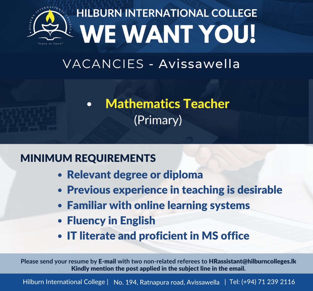 Mathematics Teacher