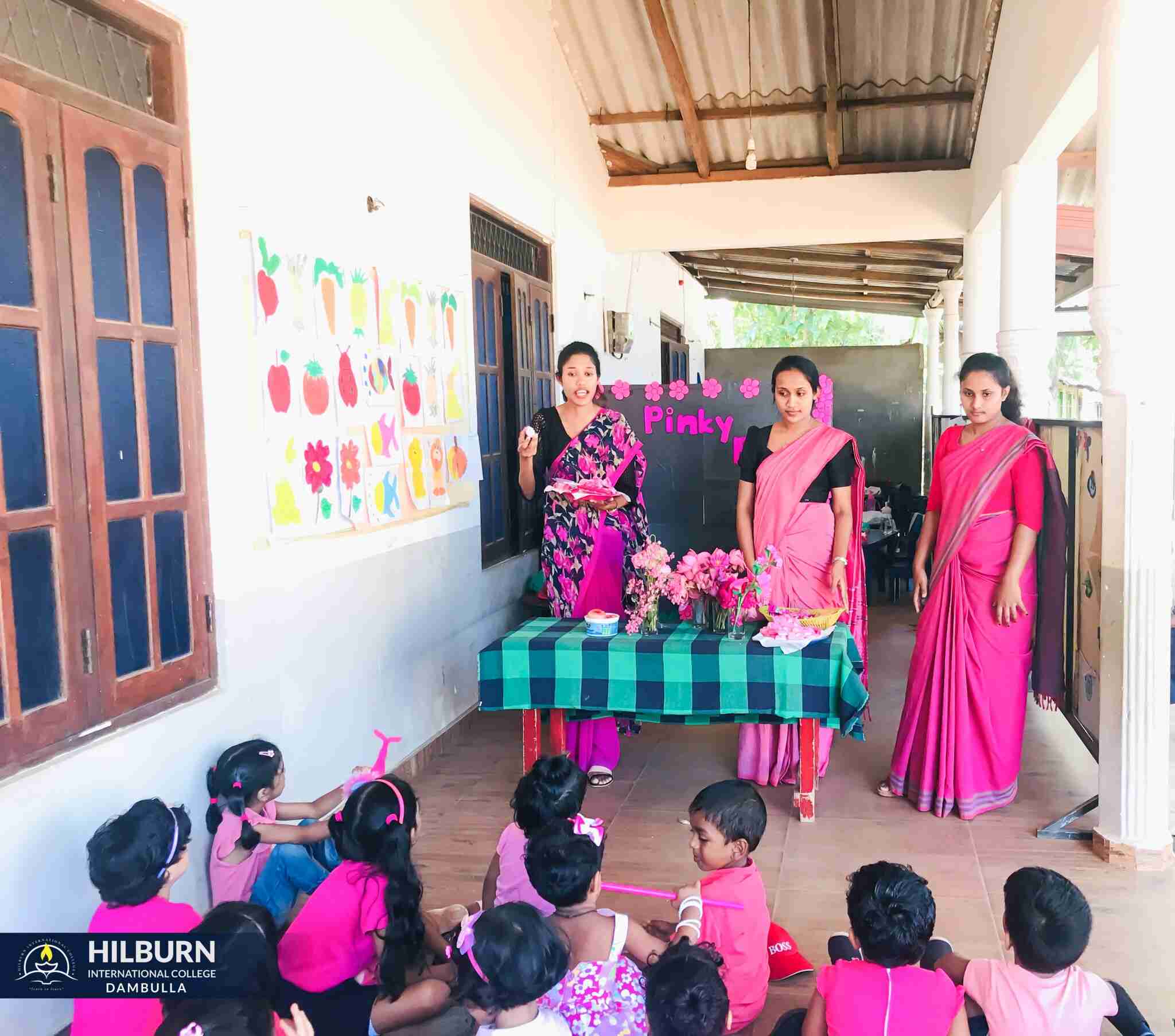 Pink Day Hilburn International College Dambulla