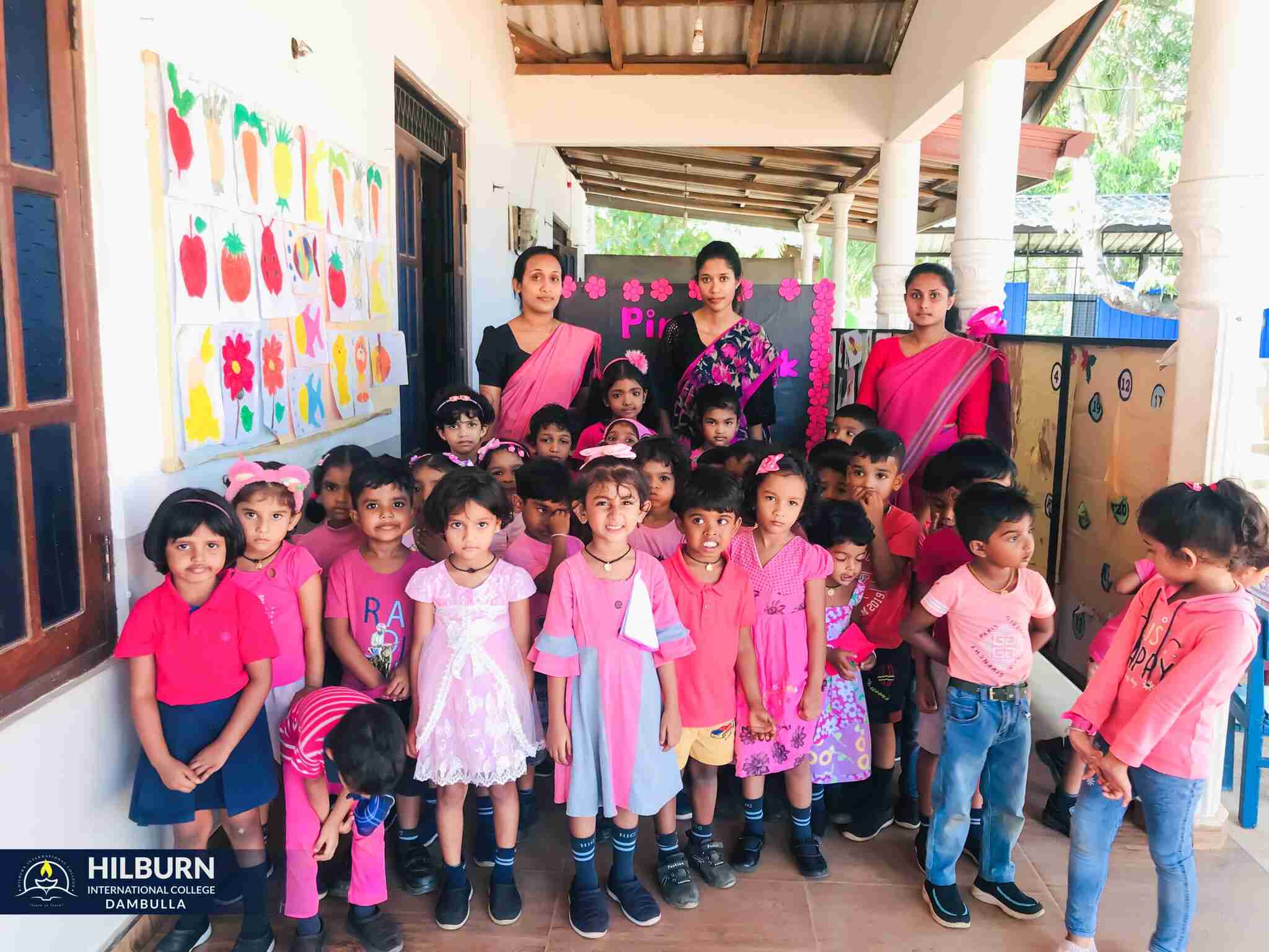 Pink Day Hilburn International College Dambulla